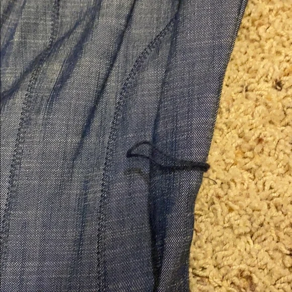 Tommy Hilfiger 2 denim shirt dress button down - Picture 7 of 9